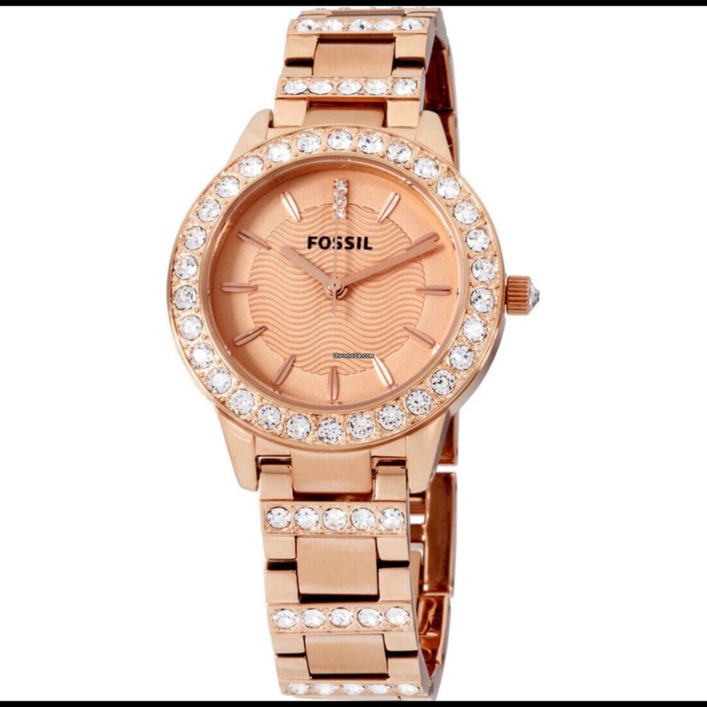 Fossil Jesse Quartz Movement Rose Gold Es3020